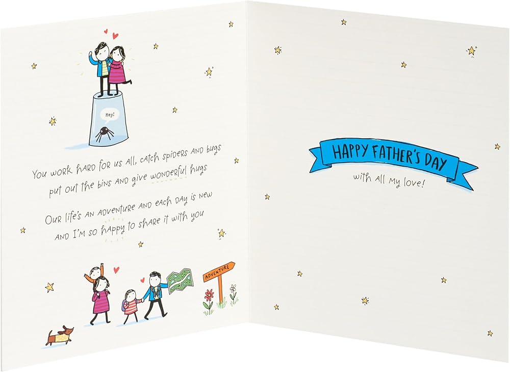 Oodles Design Husband Father's Day Card