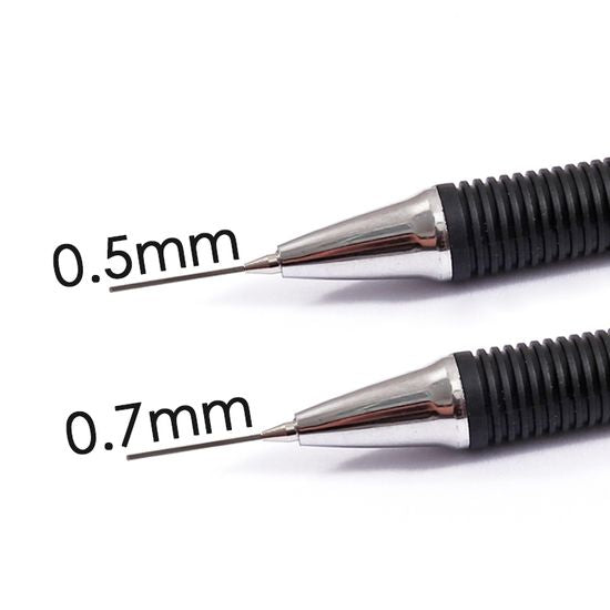 Single 0.7mm Pen Style Mechanical Pencil with Eraser
