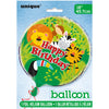Animal Jungle Round Foil Balloon 18"