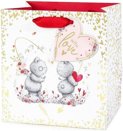 Me To You Bear With Heart Love Small Gift Bag