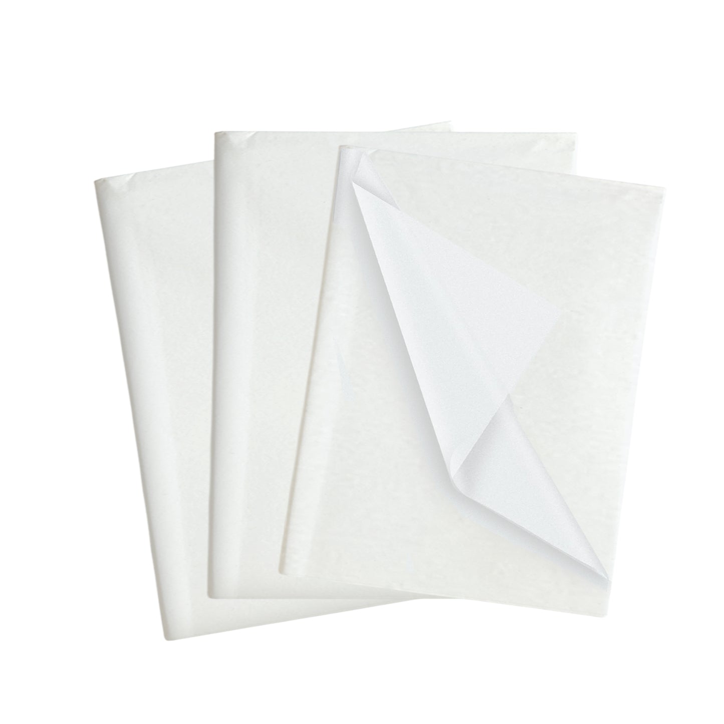 Pack of 180 White Acid Free 50 x 70cm Tissue Paper Sheets
