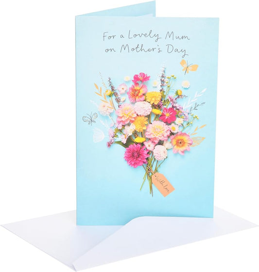 Floral Bouqet Design Mum Mother's Day Card