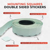 Pack of 250 Janrax Mounting Squares - Double Sided Stickers