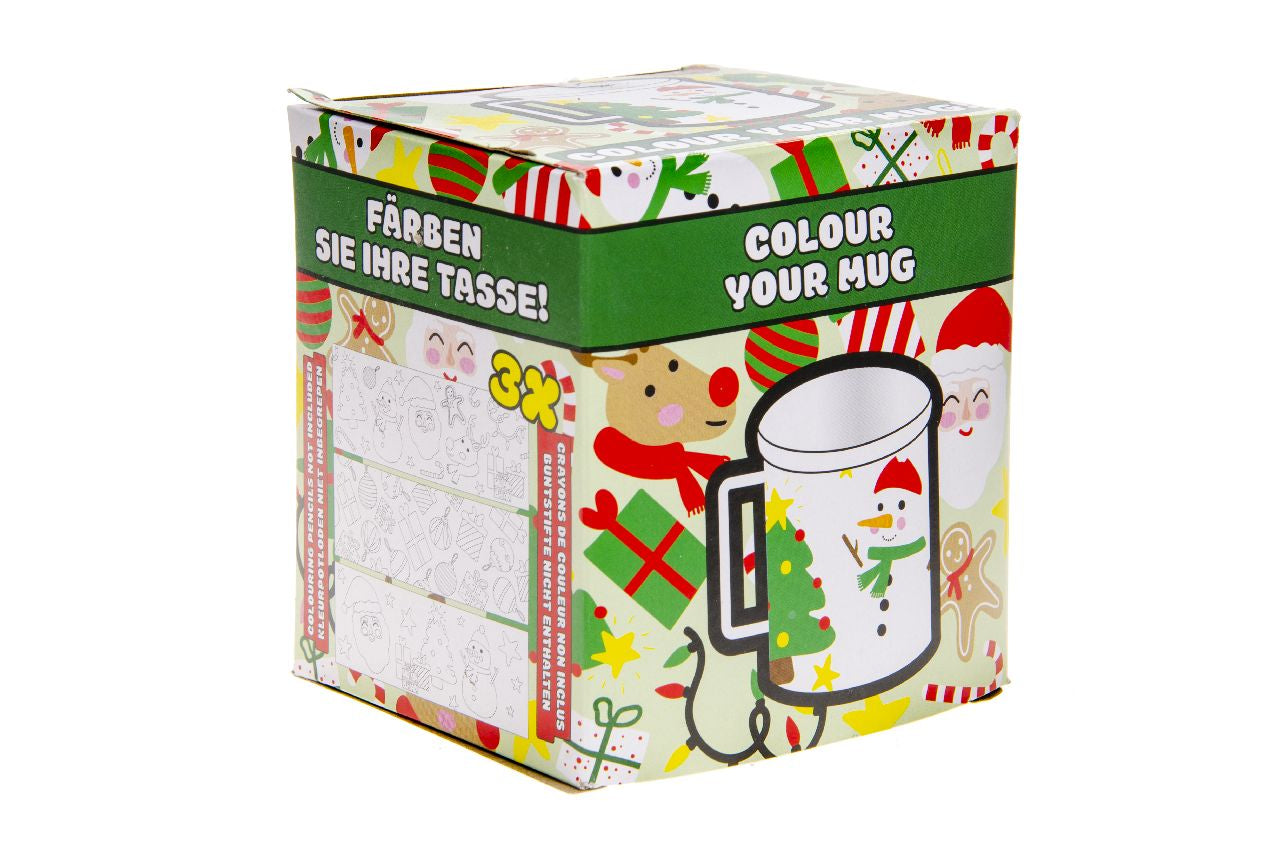 Christmas Color Your Own Mug