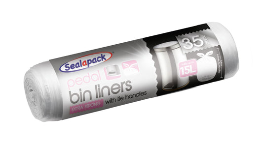 Pack of 35 Fragrance Free Pedal Bin Liners