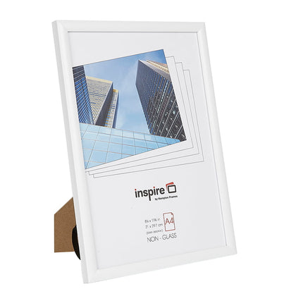 Bartlett A4 White Certificate Frame with Acrylic Front