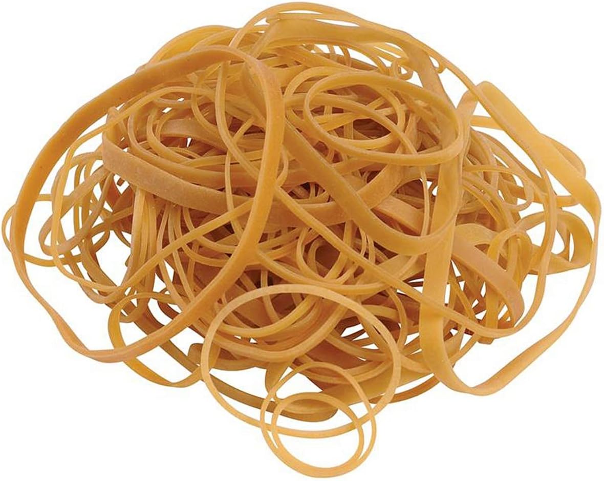 100g Assorted Size Rubber Bands
