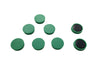 Pack of 12 Green 24mm Magnets