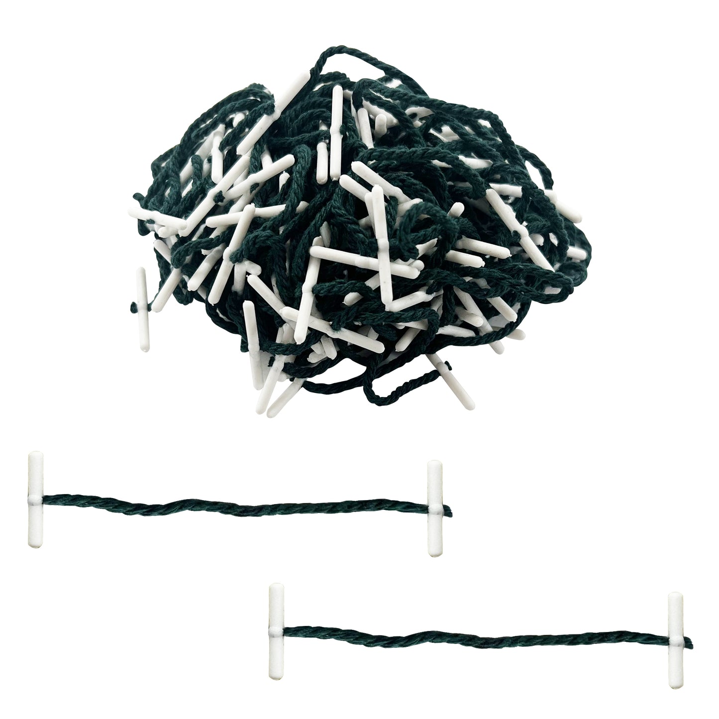 Pack of 500 76mm Plastic End Treasury Tags