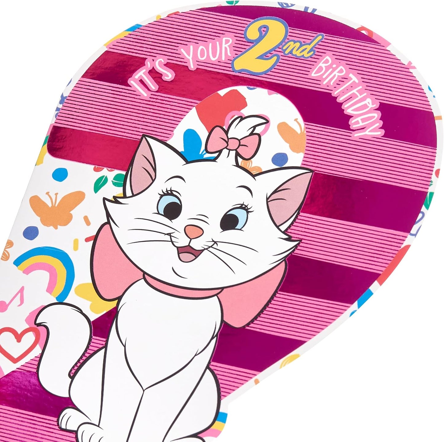 Disney Aristocats Design 2nd Birthday Card
