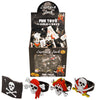 Pack of 12 Skull and Crossbones Pirate Rings