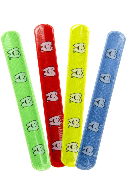 Pack of 36 Toothdesign Snap Bracelet