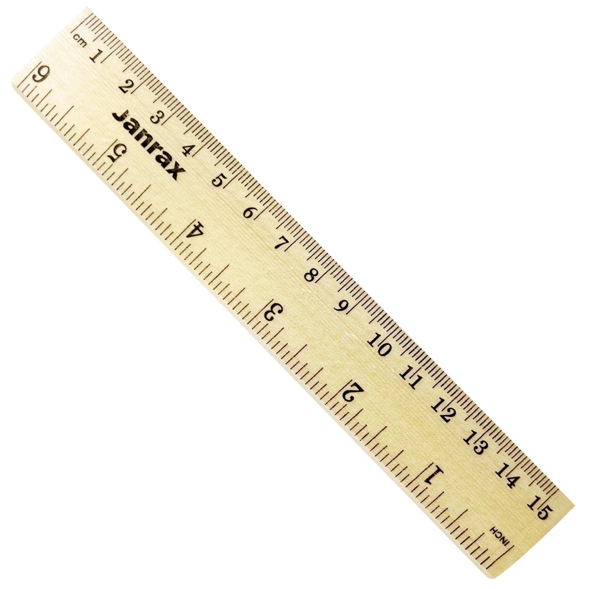 15cm Wooden Ruler by Janrax