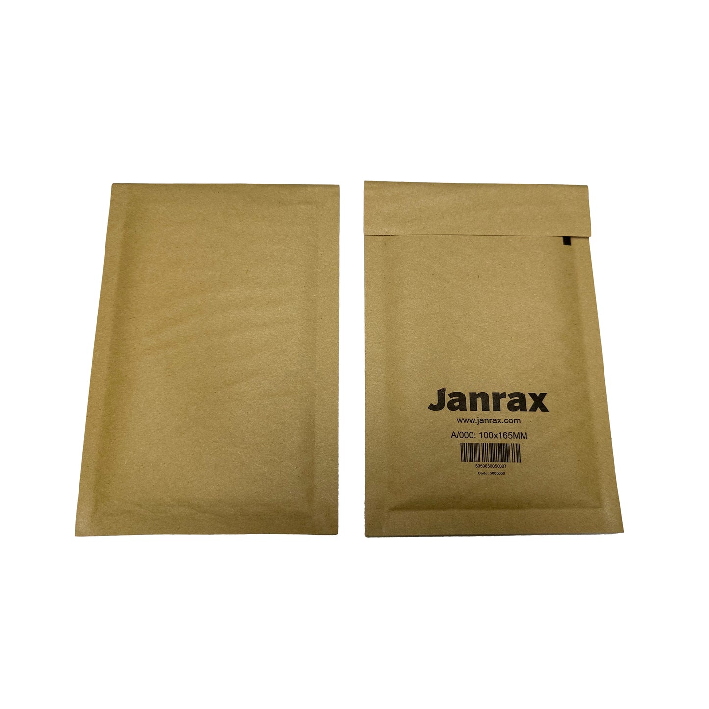Bubble Lined Size 000/A Padded Brown Postal Envelope by Janrax