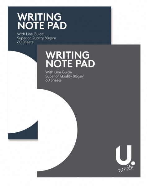 Single 13.5x17.5cm 108 Pages Plain Writing Pad– Choice Wholesale