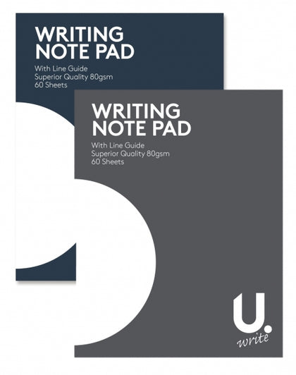 Single 13.5x17.5cm 108 Pages Plain Writing Pad