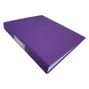 Pack of 10 A4 Purple Paper Over Board Ring Binders by Janrax