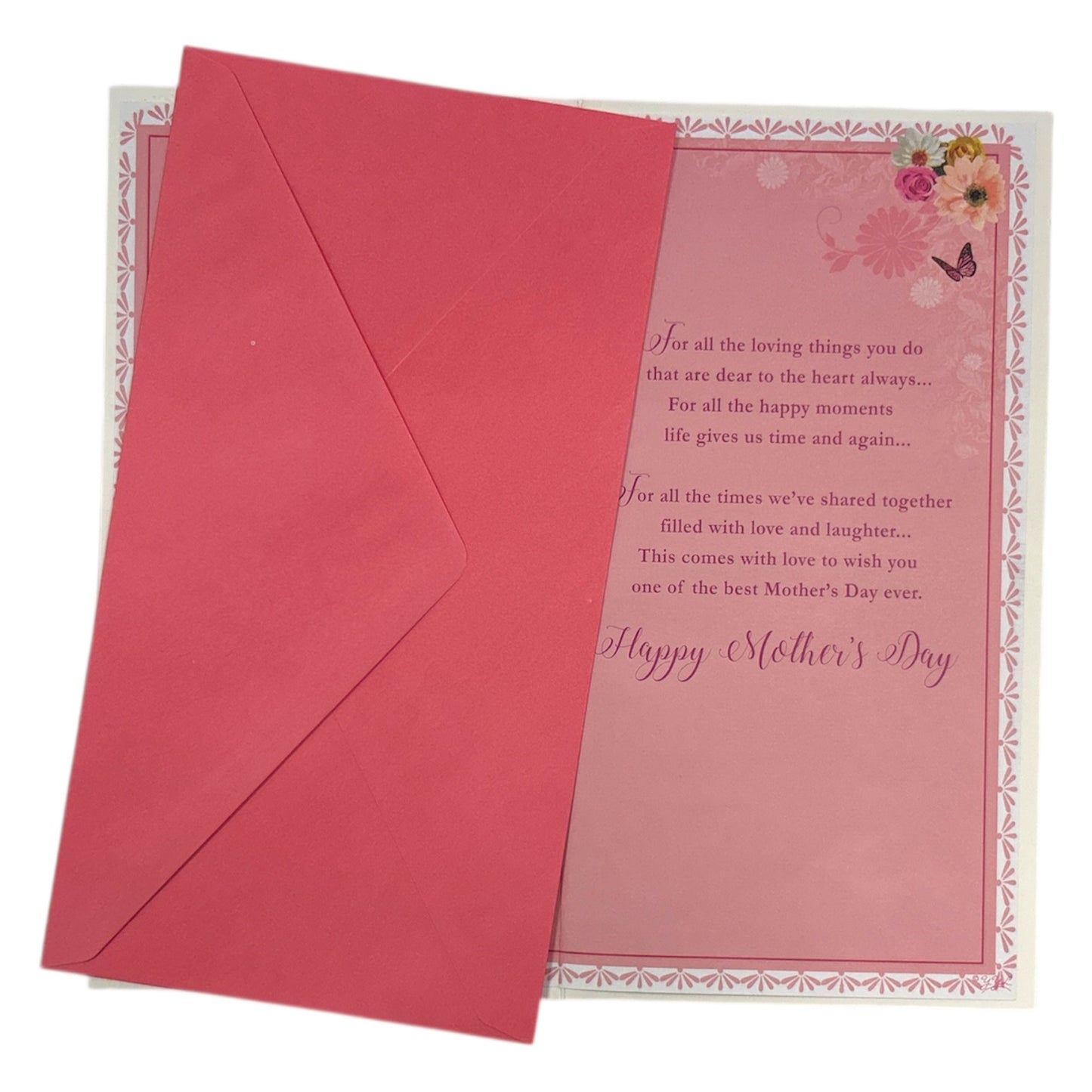 To A Dear Great Grandma Flowers Design Mother's Day Card