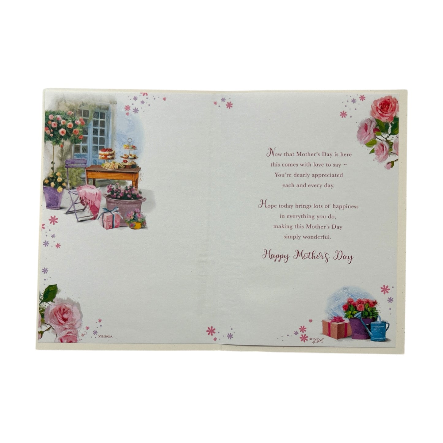 Especially For You Garden Scene Design Mother's Day Card