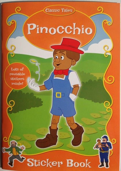 Pinocchio Colouring and Sticker Book