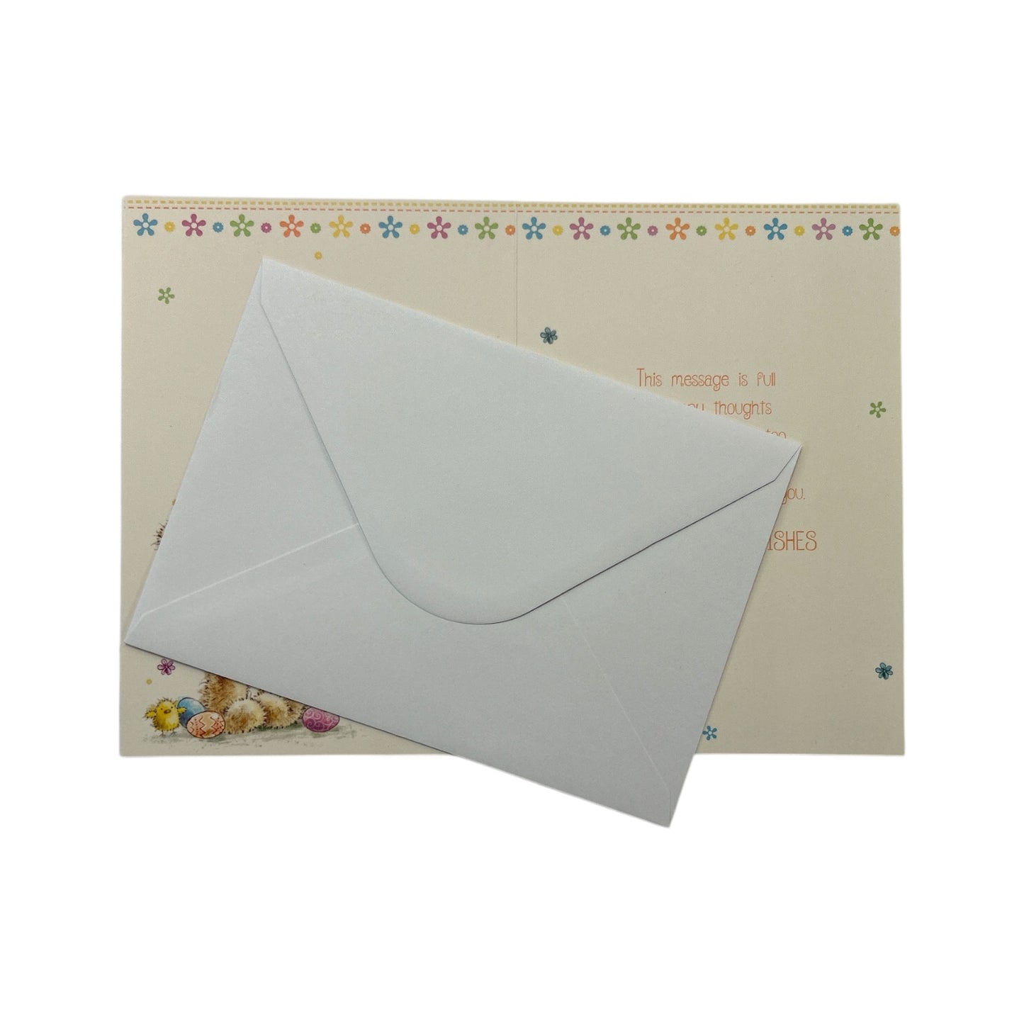 For A Special Niece Cute Teddy & Eggs Design Easter Card