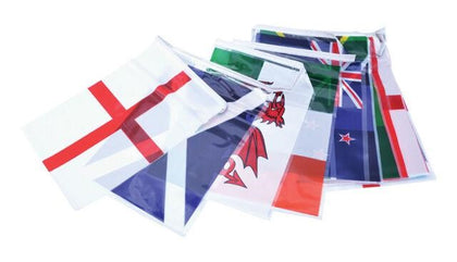 Rugby World Cup Multi Nation Bunting 10m with 20 Pennants
