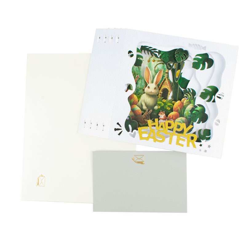 Springtime Wonders Celebration 3D Pop Up Easter Card