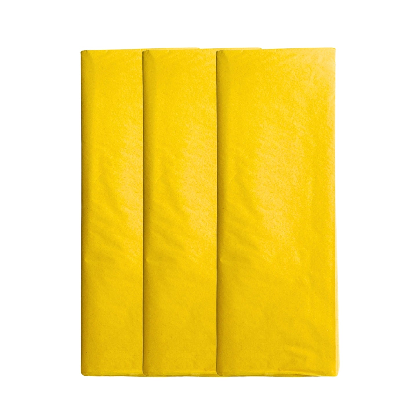 Pack of 200 Yellow Acid Free 50 x 70cm Tissue Paper Sheets