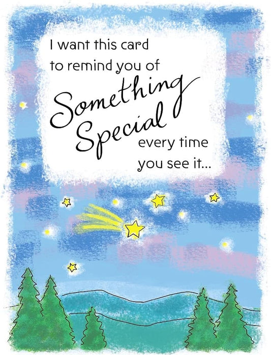 Something Special Starry Night Greeting Card with Nature Scene