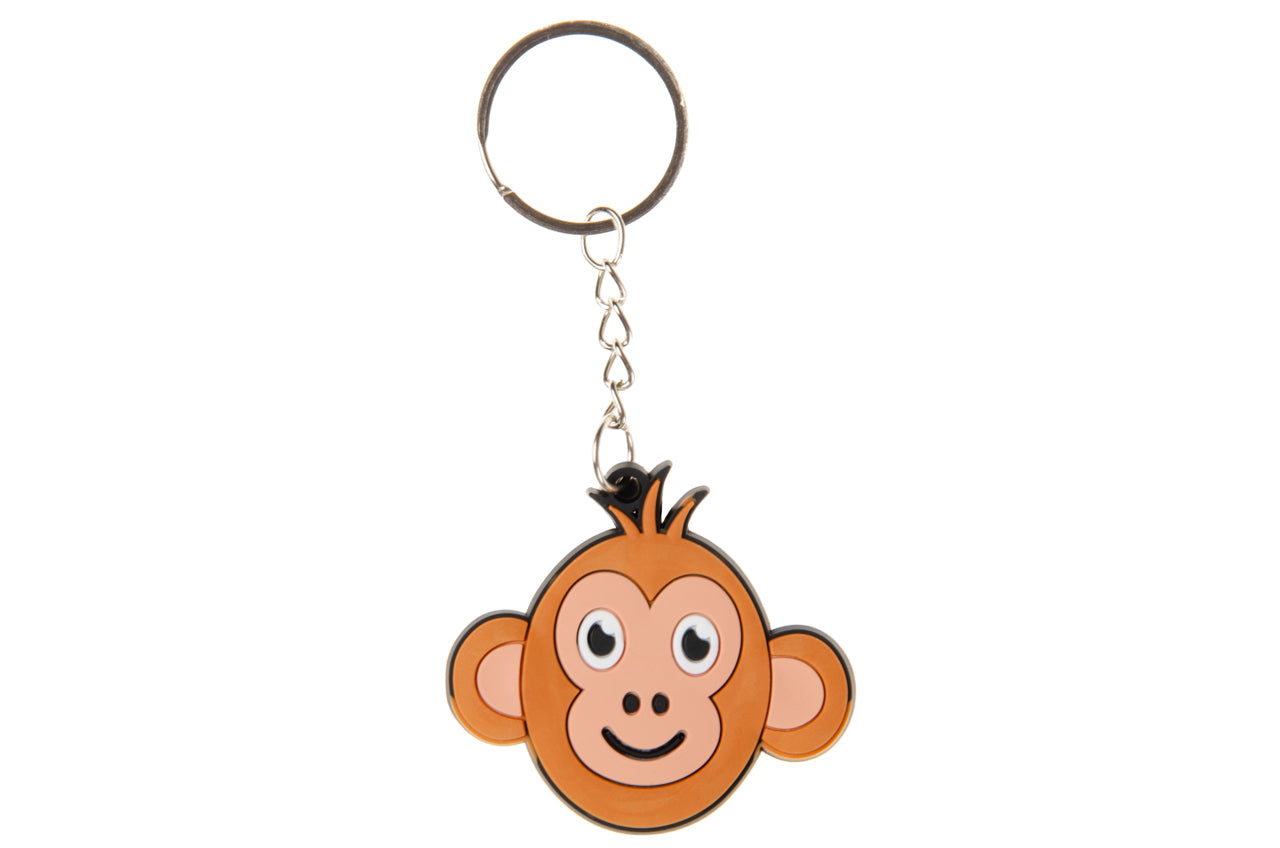 Pack of 12 Wild Animal Design Keychains