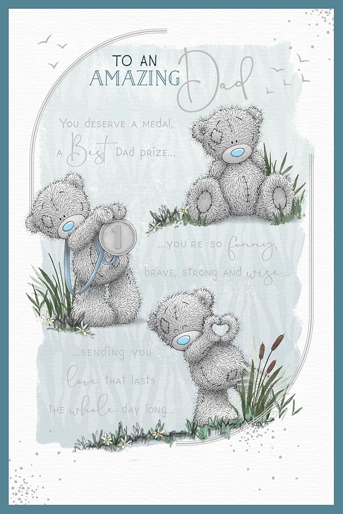 Bear Storyboard Dad Father's Day Card