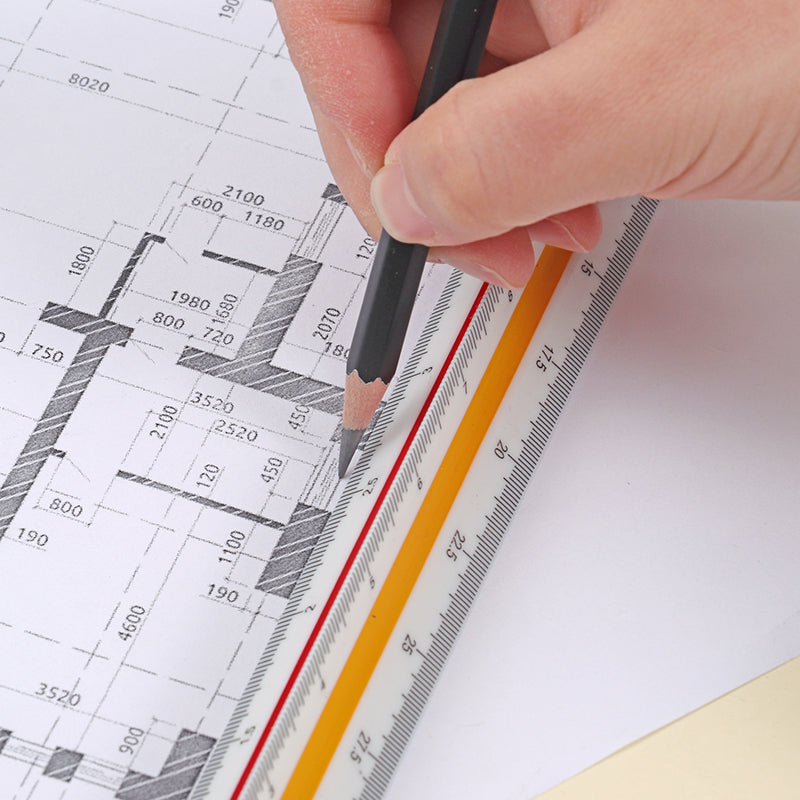 Triangular Scale Ruler 30cm