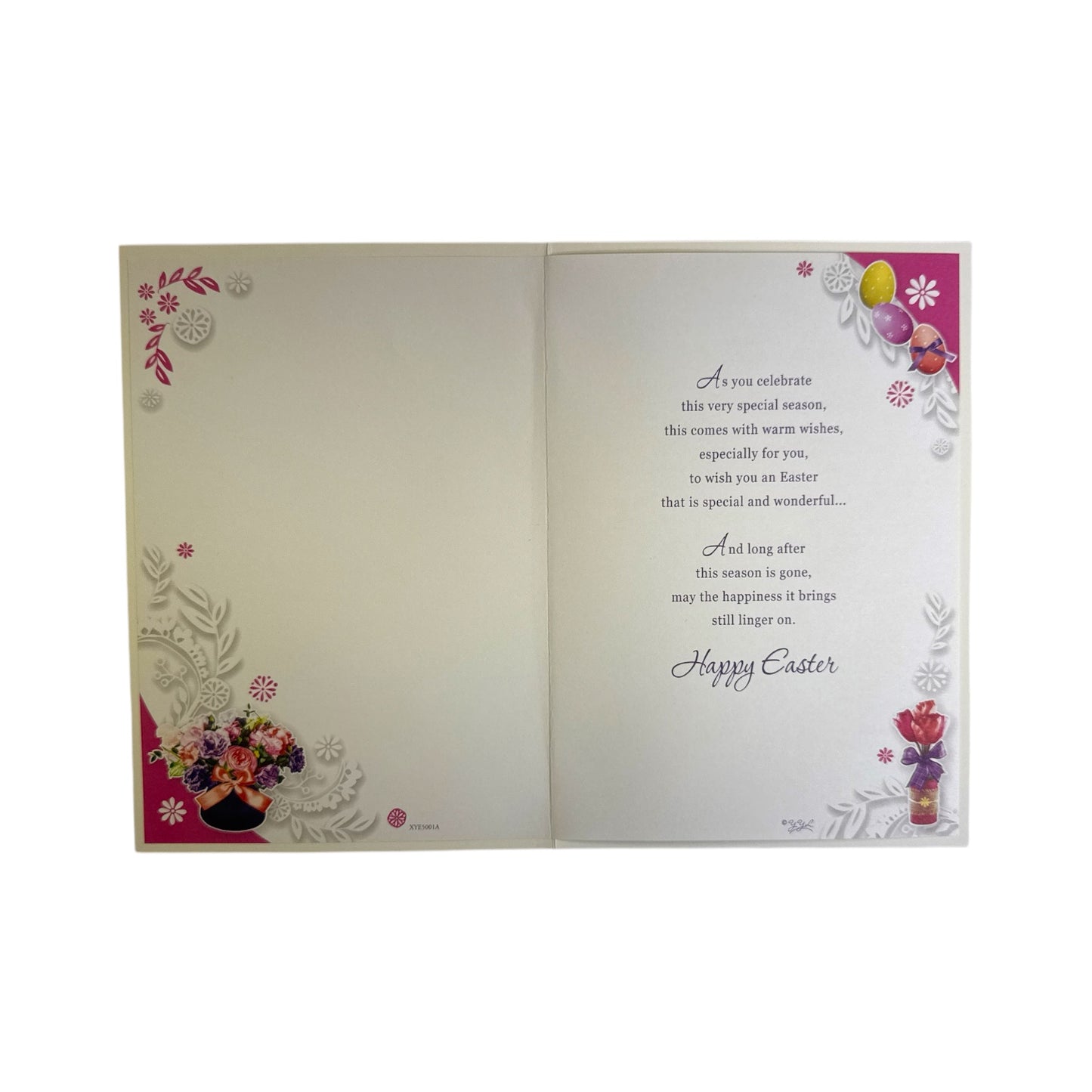 Spring Time Filled With Happiness And Joy Easter Card