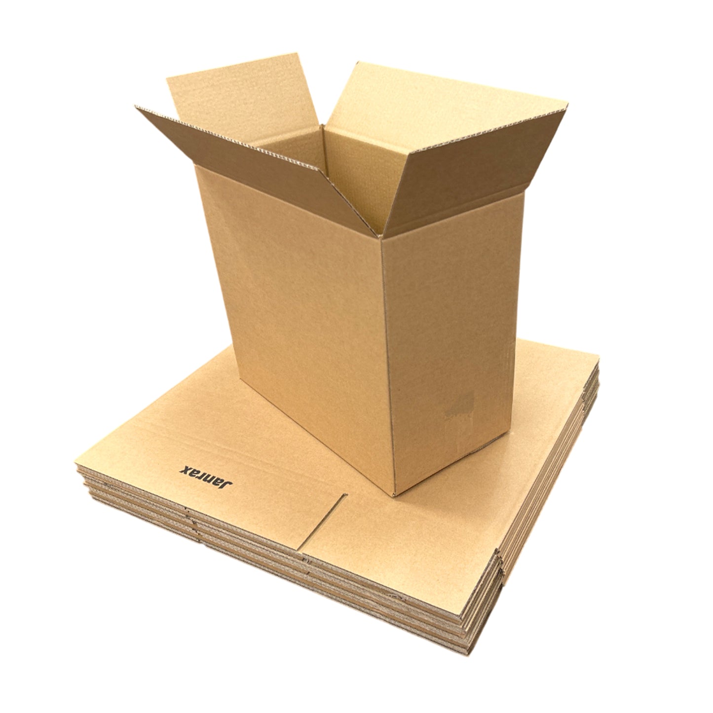 Pack of 10 Cardboard Packing Boxes 37x20x34cm — 3mm Corrugated Flute