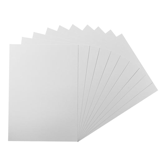 Pack of 50 A5 White Coloured Card 160gsm Sheets