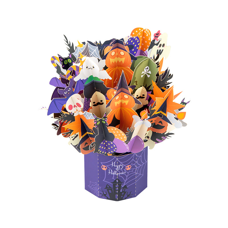 Haunted Magic A 3D Pop Up Halloween Card