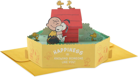 PEANUTS SNOOPY Paper Wonder Collection 3D Pop Up Birthday Card