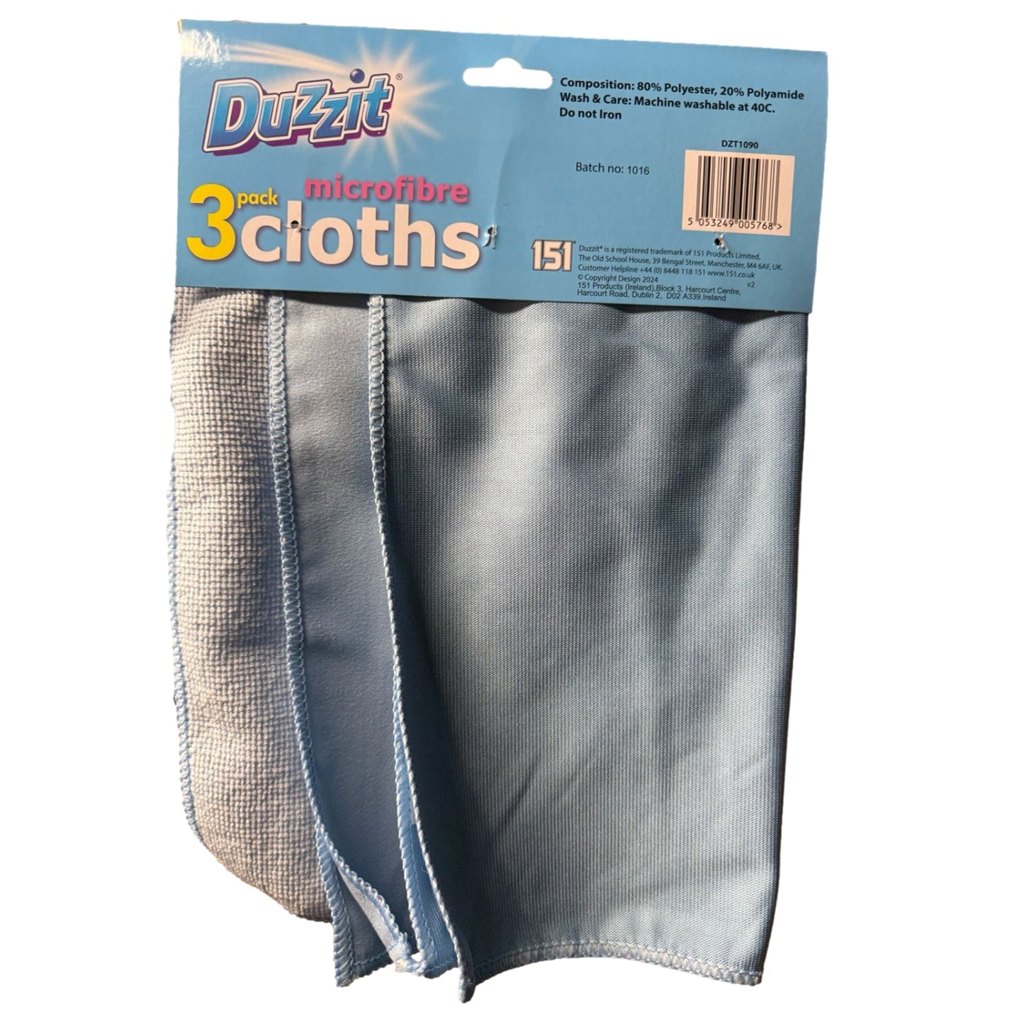 Pack of 3 Microfibre Cloths