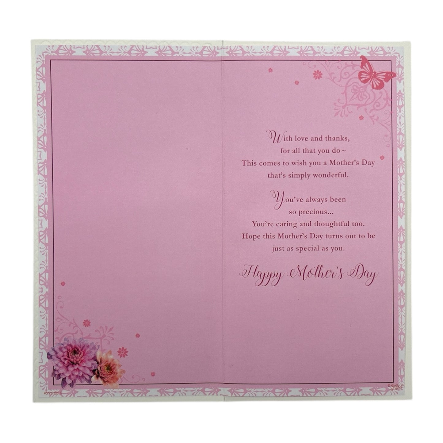From Both of Us Butterfly Design Mother's Day Card