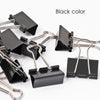 Pack of 12 Foldback Binder Clips 32mm