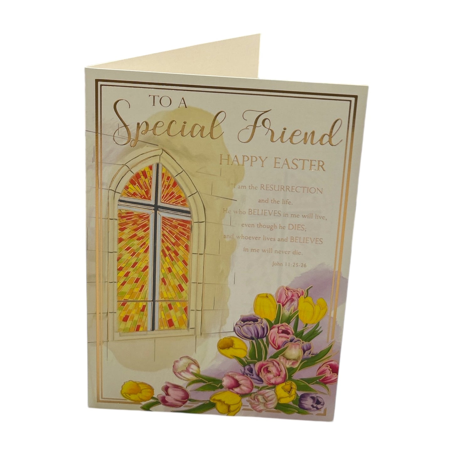 To A Special Friend Light Of The World Happy Easter Greeting Card