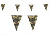 Camo Bunting 10m with 20 Pennants
