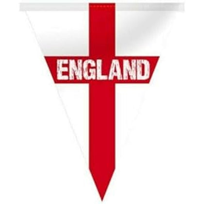St George Bunting 5m with PVC 12 Flags