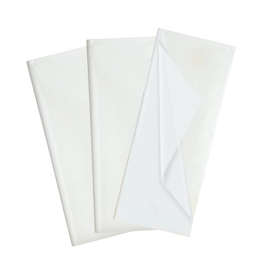 Pack of 200 White Acid Free 50 x 70cm Tissue Paper Sheets