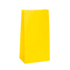 Pack of 12 Sunflower Yellow Paper Party Bags