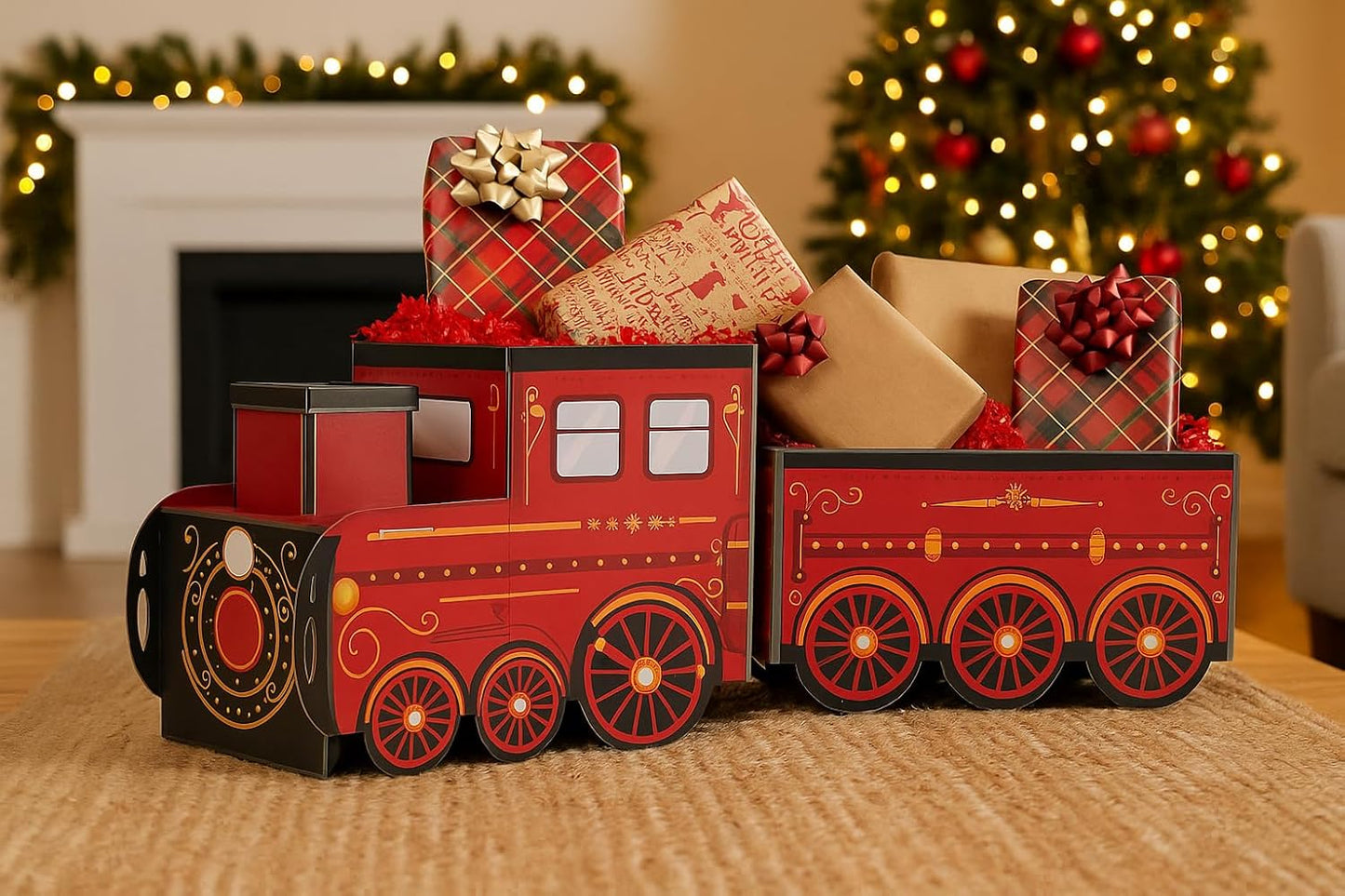 Christmas Present Gift Train
