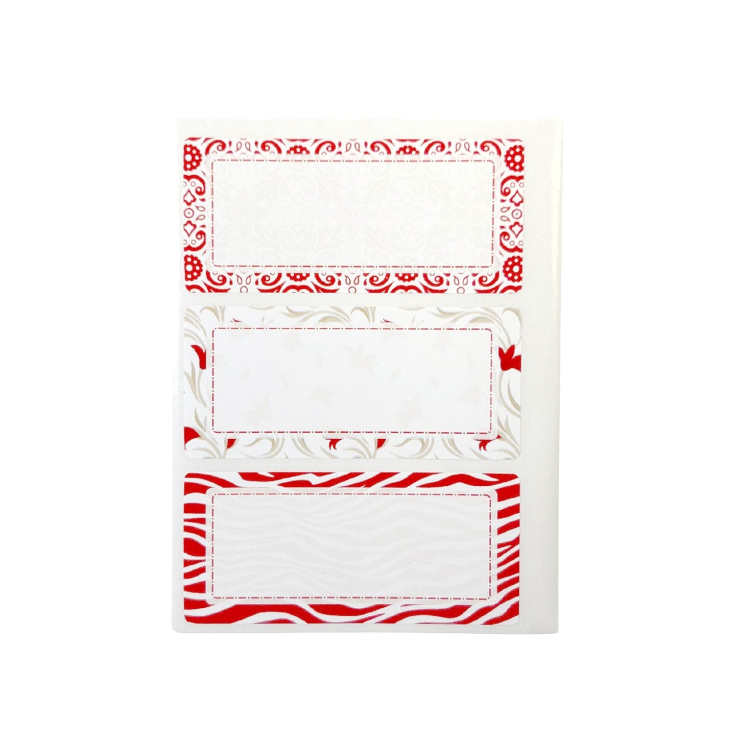 Pack of 144 Jam Jar Labels 34x75mm