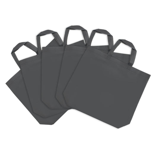 Pack of 100 Grey Coloured 45x35x12cm Non-Woven Bags with Handle