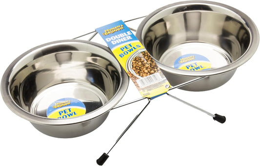 Double Diner Pet Bowls