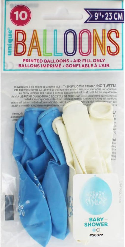 Pack of 10 Blue Baby Shower 9